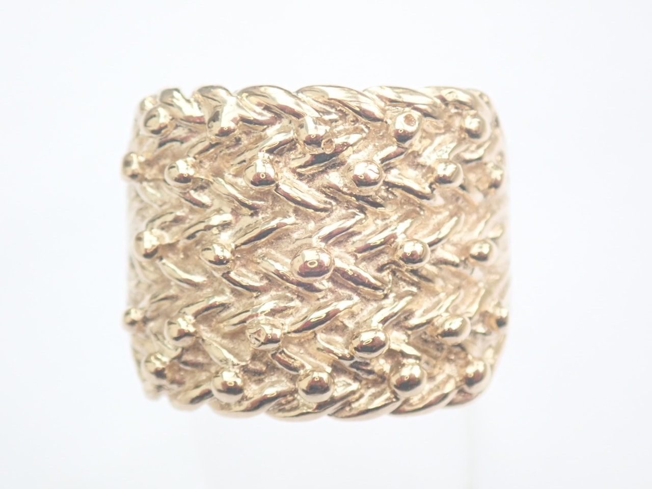 5 Row Gold keeper Ring