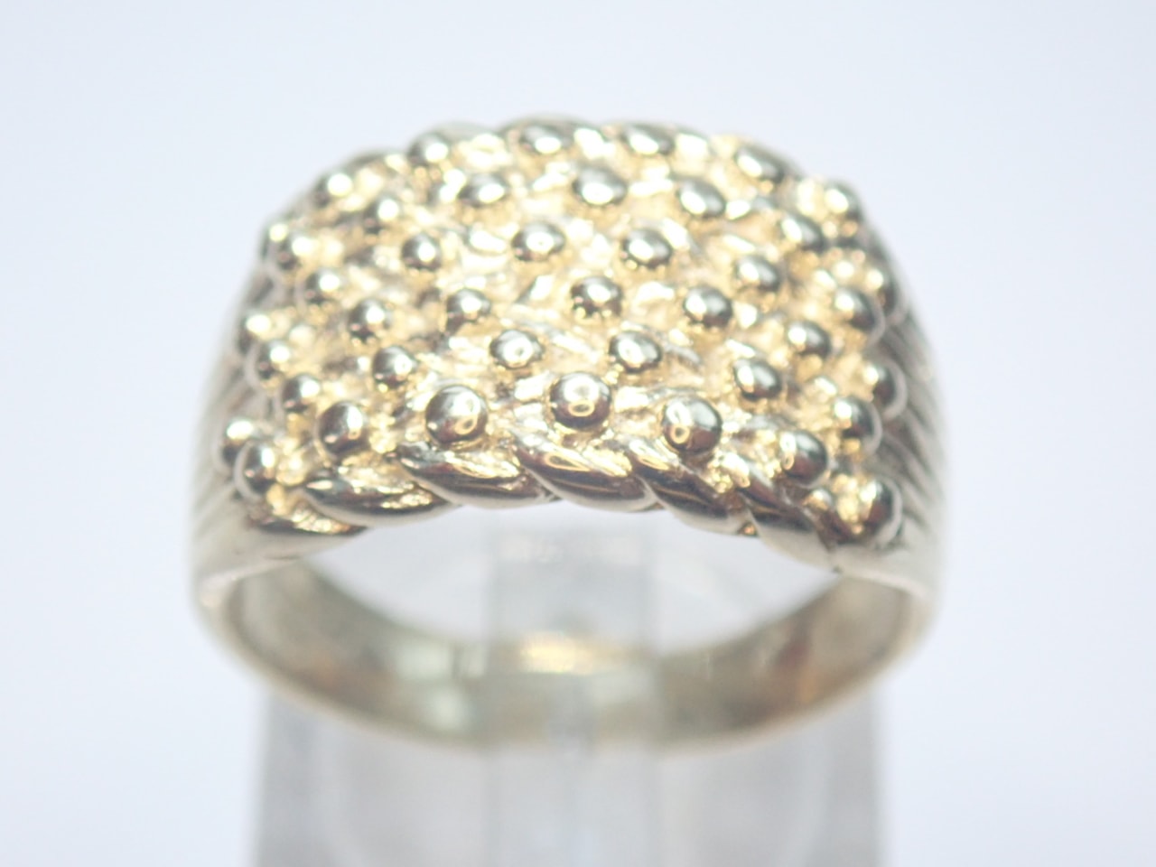 6 Row Gold keeper Ring