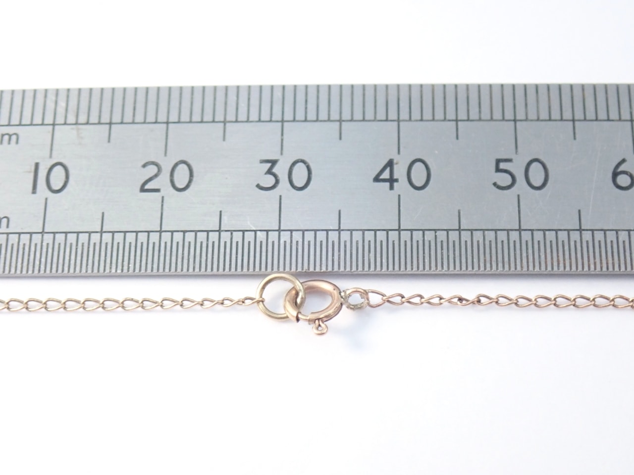 9K Gold Anchor Chain Bracelet - Anklet 8