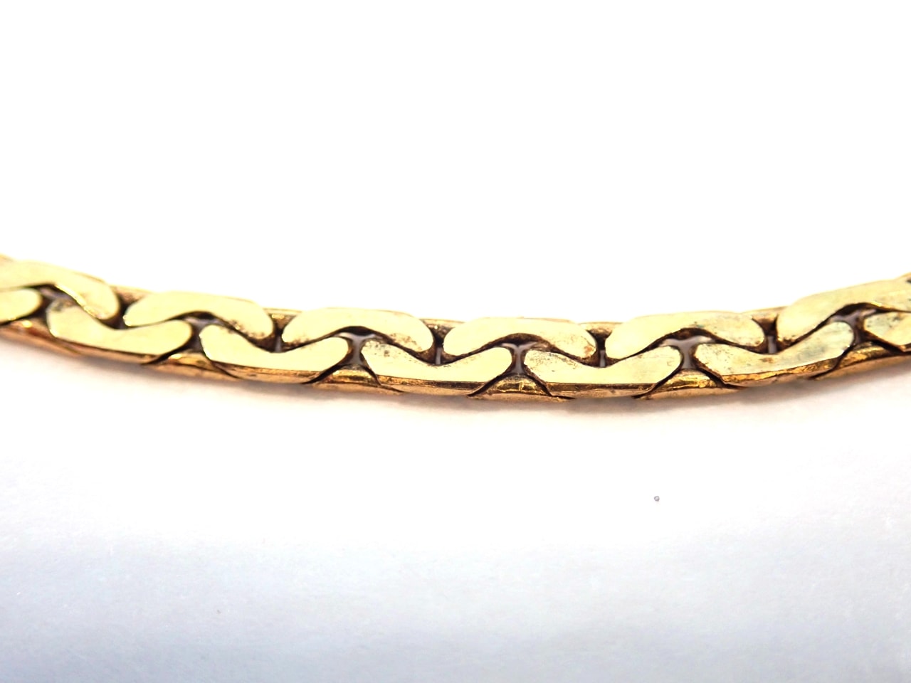 Fancy Linked 9K Gold Bracelet - Anklet 7