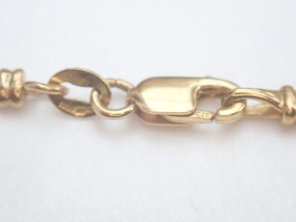 Diamond set Heart Pendant 375 9k - 16.5 inch 9k gold Chain