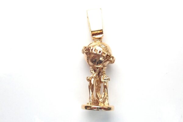 9ct Gold “The World Is Yours” Pendant