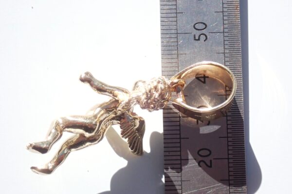 Cherub Angle Pendants Solid 375 9ct Gold
